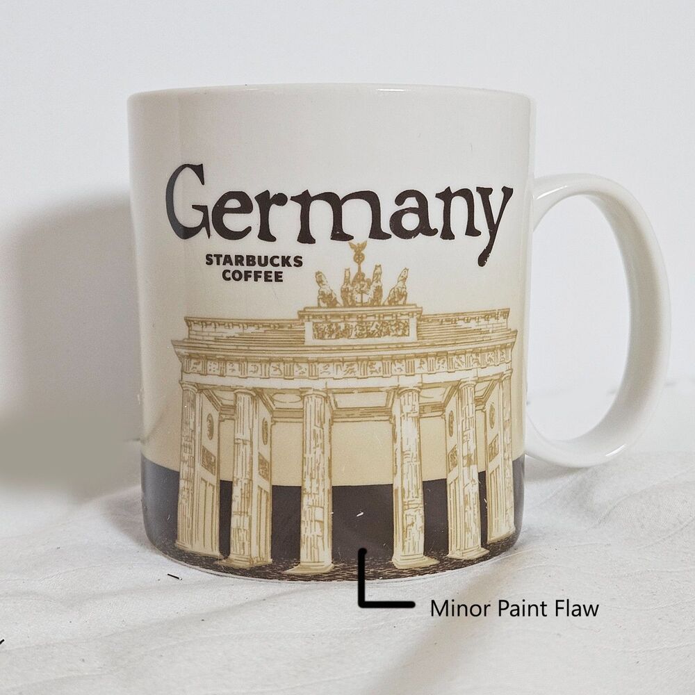 Starbucks Germany Deutschland 16 oz Coffee Mug Collector Series Berlin - Picture 3 of 5